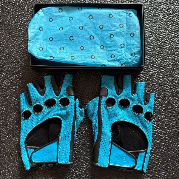 Rapha TEAM SKY leather GLOVES