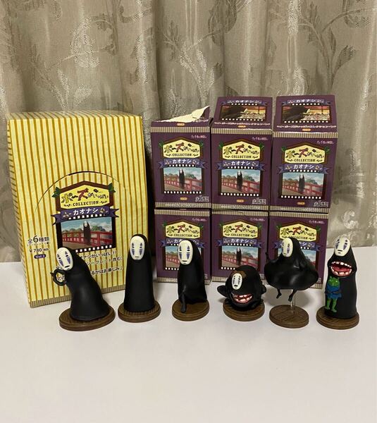 正規品 ポーズがいっぱい コレクション カオナシ いろんなカオナシがいっぱい!! 全6種 スタジオジブリ 千と千尋の神隠し