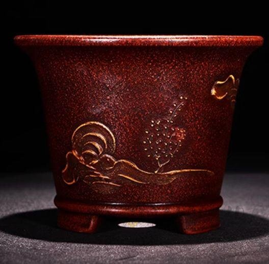 Yahoo!オークション -「六角」(鉢) (盆栽用具)の落札相場・落札価格