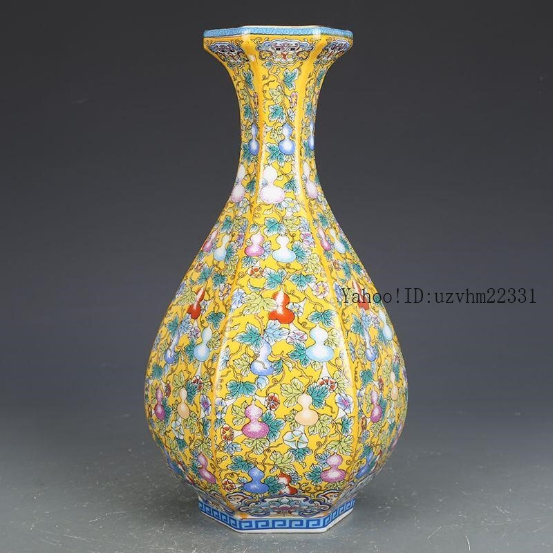 景徳鎮 花瓶 陶磁器 装飾品 現代工芸品 美術品 置物 景徳鎮 花瓶 磁器 現代工芸品 美術品 装飾品 置物 琺瑯彩竜