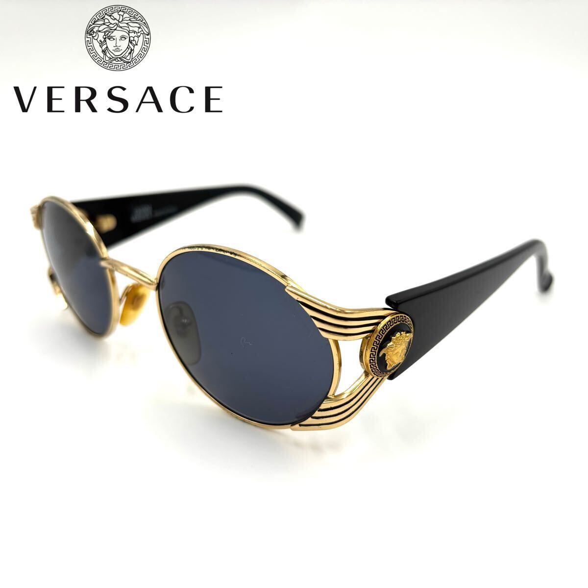 Versace ヴェルサーチ 極美品 サングラス 90s 激レア Yahoo!オークション -「ヴェルサーチ サングラス ヴィンテージ
