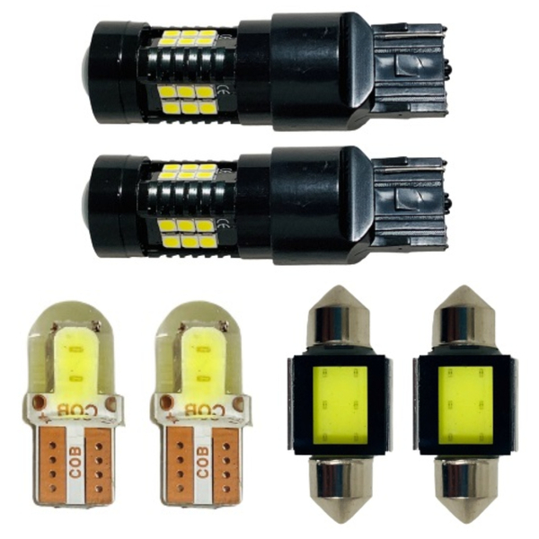 TD系 エスクード LED ルームランプ ウェッジ球セット T10 COB 全面発光 バックランプ 車内灯 リバースランプ