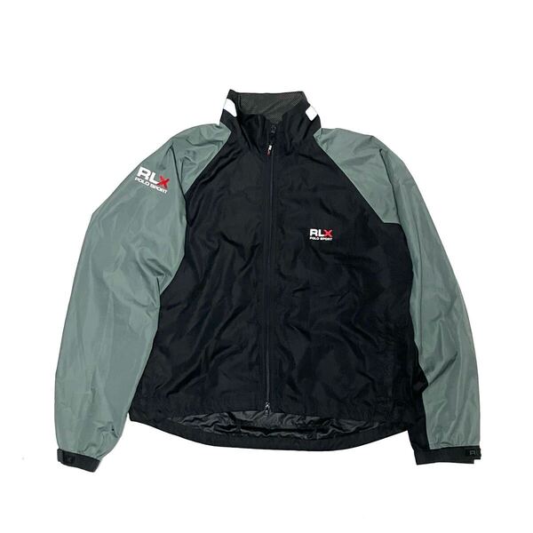 XL RLX 美品 POLO SPORT ポロ スポーツ ナイロン ジャケット サイクル ウインドブレーカー ラルフローレン 90’s 90年代 リフレクター