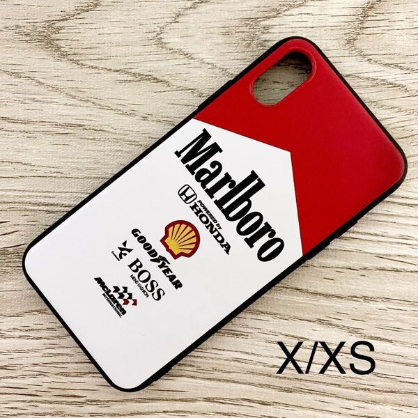 マールボロ マクラーレン ホンダ iPhone X / XS ケース F1 McLaren Honda マルボロ アイルトン・セナ スマホ