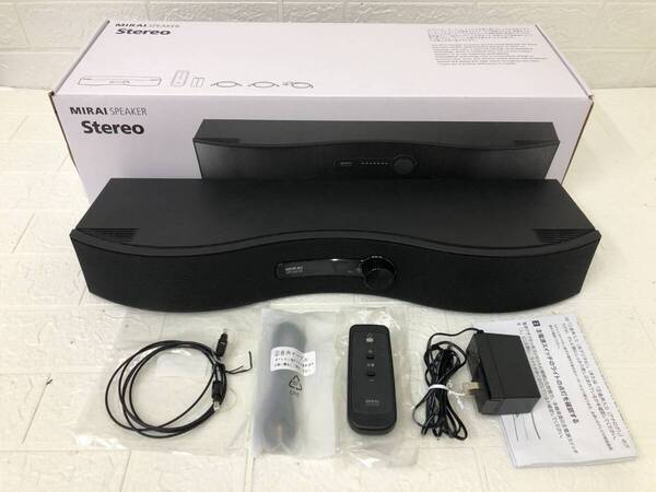 MIRAI SPEAKER STEREO ミライスピーカー ステレオ テレビ用スピーカー SF-MIRAIS6