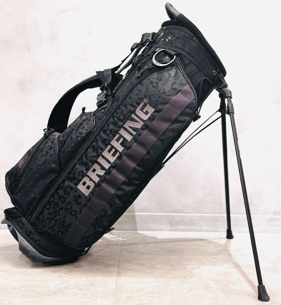 BRIEFING GOLF - CR-7 #02 | キャディバッグ | ブルー | ユニ
