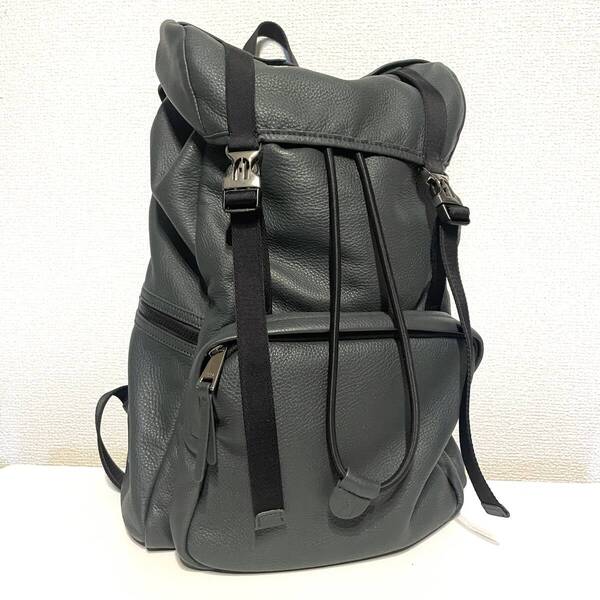 【極美品】FURLA/フルラ MAN COSMO バックパック/リュック カーキ
