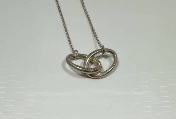 Tiffany & Co. ヴィンテージ ティファニー ダブルループ ネックレス エルサペレッティ SV925 中古