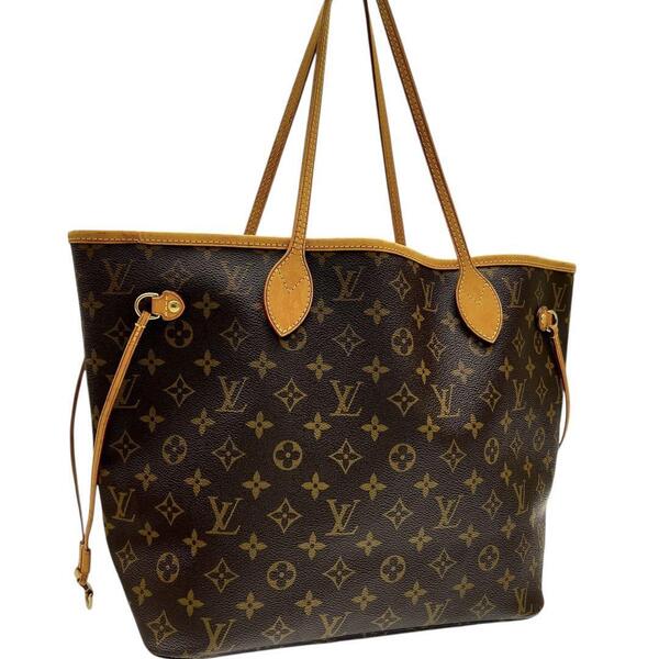 【新型・使用感】ルイヴィトン Louis Vuitton ヴィトン モノグラム ネヴァーフルMM トートバッグ ショルダーバッグ ハンドバッグ 肩掛け A4