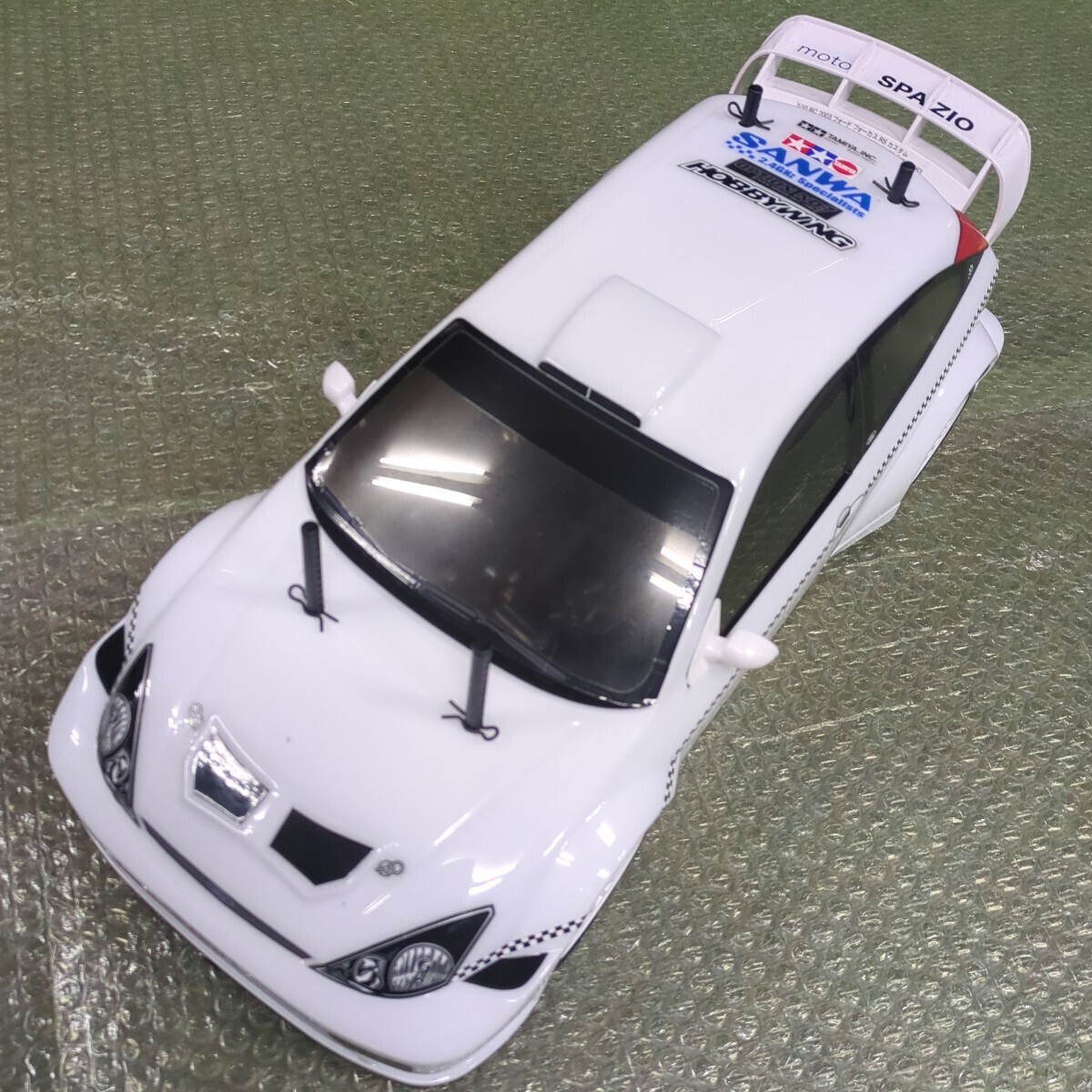 タミヤ1/10ラジコンスペアボディー　フォードフォーカス￼WRC ￼未使用品￼ タミヤ SP.1718 1/10RC 2003 フォード フォーカス RS カスタム