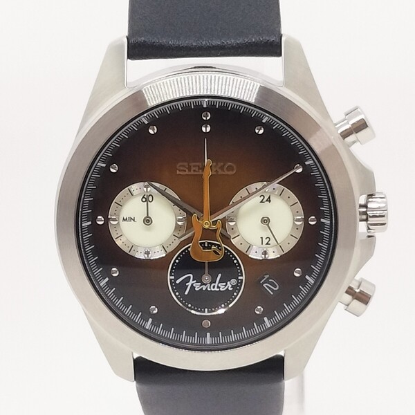 【極美品】SEIKO セイコー×フェンダー ストラトキャスター 70周年記念モデル 数量限定1954点 箱保付き メンズ腕時計