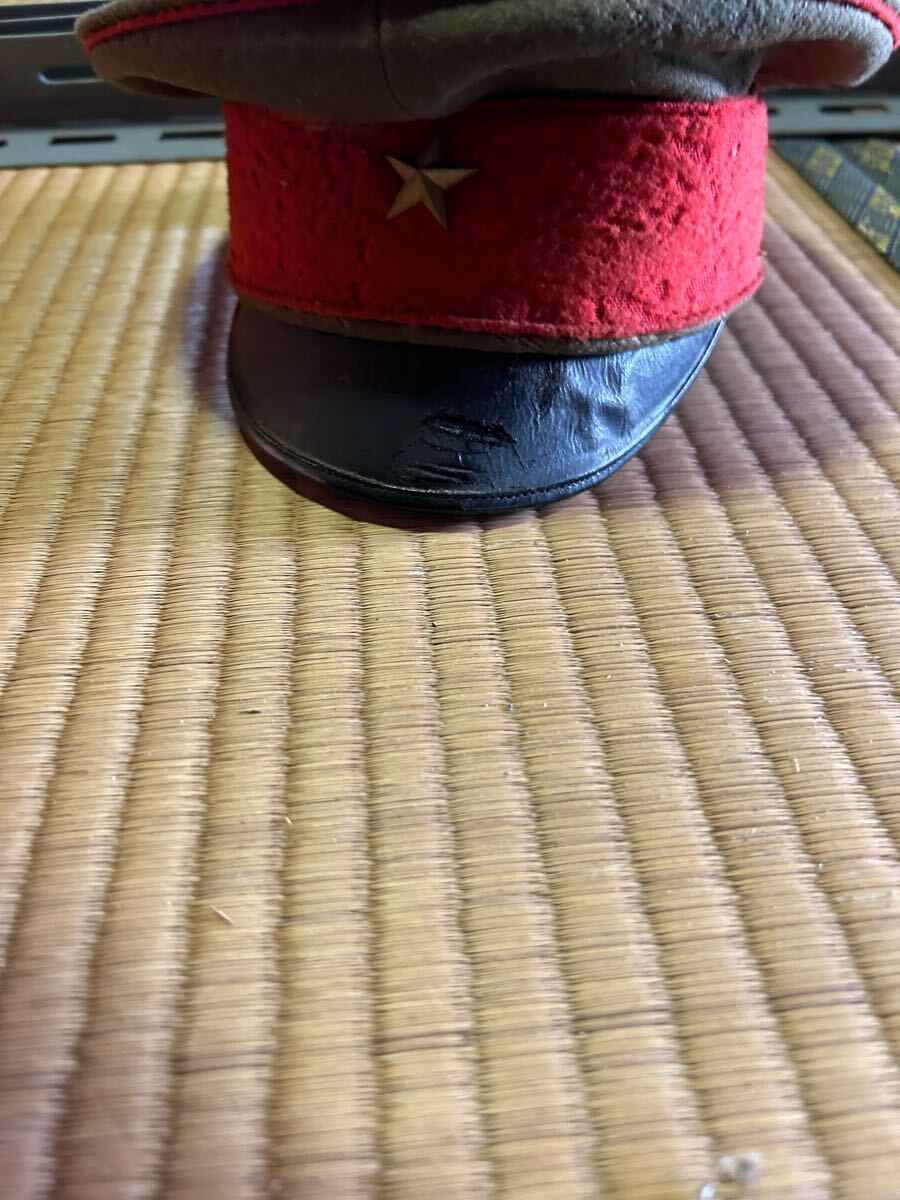 将校用軍帽 近衛師団 サイズ大 日本軍 当時物 戦前 当時物 軍服