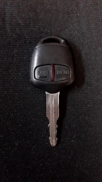 H92W オッティ リモコンキー 動作OK 2ボタン キーレス A刻印 日産 80600-6A00C