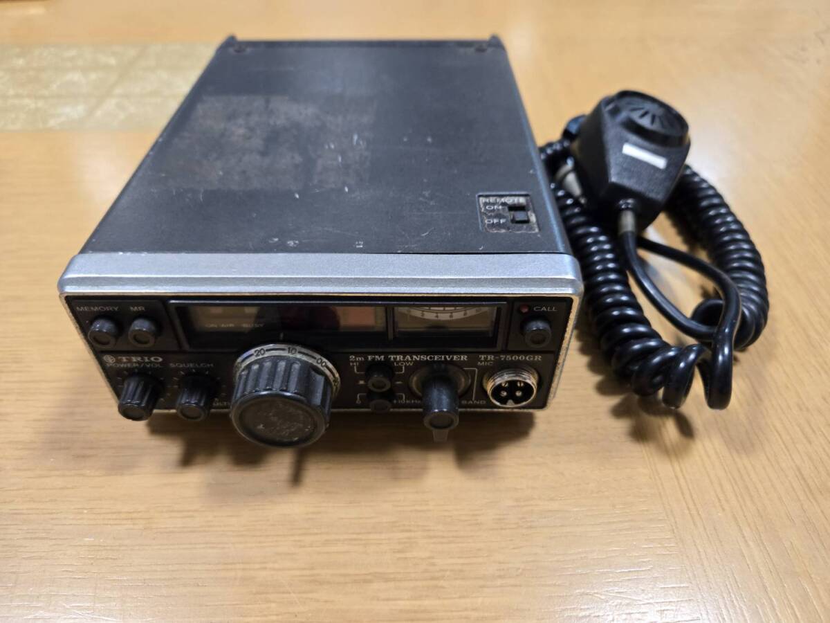 アマチュア無線 TR-7500GR 144MHz Yahoo!オークション -「tr-7500gr」(アマチュア無線) の落札相場