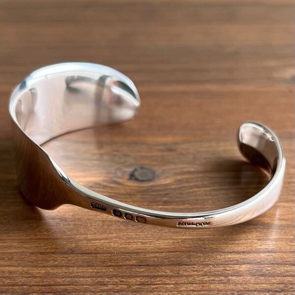 Tiffany & Co. ティファニー Rat Tail ヴィンテージ バターナイフ バングル スターリングシルバー 925 メンズ ウィメンズ England 英国製