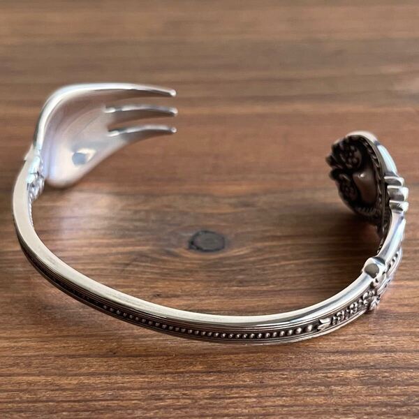 Tiffany & Co. ティファニー St James アンティーク フォーク バングル ブレスレット スターリングシルバー 925 メンズ ウィメンズ