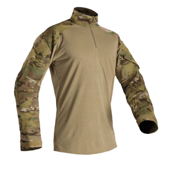 実物美品crye precision クライプレシジョン G3コンバットシャツLGR マルチカム CRYE PRECISION