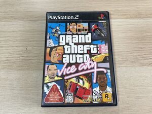PS2 ソフト 説明書欠品 グランド セフト オート バイスシティ GTA grand theft auto 【管理 23439】【B】