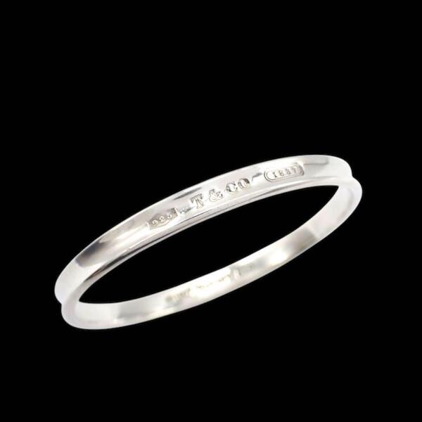 Tiffany & co. ティファニー 1837 ナロー ブレスレット バングル 925 スターリングシルバー アクセサリー 3463