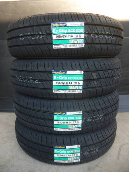 全国送料込み■グットイヤーEG02■2025年製■165/65R14■タンクトールルーミーパッソブーンアトレーワゴンソリオ等に