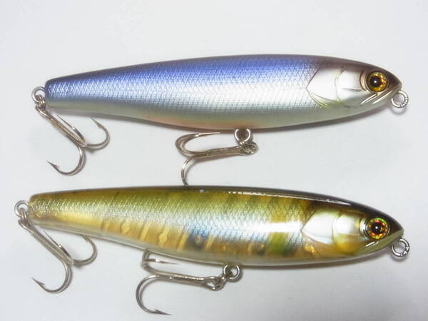 ジャッカル ウォーターモニター 85 2個セット JACKALL WATER MONITOR 送料無料 レイクポリス スローシンキング