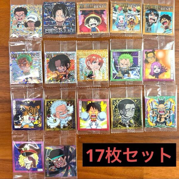 にふぉるめーしょん ワンピース 大海賊シール 17枚 ウエハースLOG.11