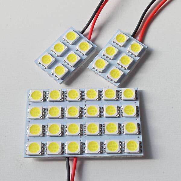 GDA GDB GD9 インプレッサWRX 爆光! T10 LED ルームランプ 3個セット ホワイト スバル /s24/s6