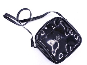 X-girl X-girl Mookbook Эмалевый логотип Плечевая сумка Черный ■■ ☆ ffc4 Женщины