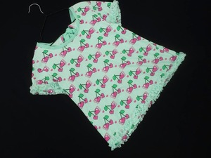 Кот Пос ОК RONI RONI вишневый узор спины ленты оборки вырезать и шить размерL(150см)/мята ■◆ ☆ ffc6