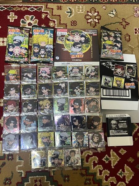 美品 フルコンプセット 全33種 にふぉるめーしょん ナルト NARUTO 第2弾 Vol.2 シールウエハース
