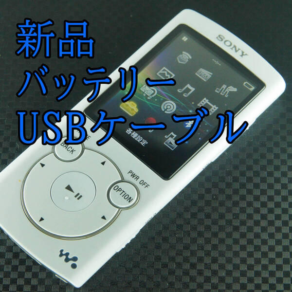 美品 SONY ウォークマン NW-S765 16GB Bluetooth バッテリー新品交換 送料無料 0522