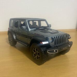1:24 jeep wrangler ミニカー グレー