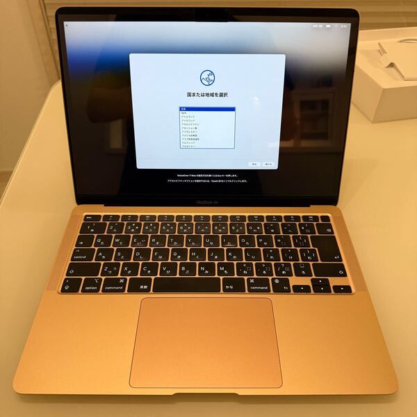 M1 MacBook Air メモリ16GB SSD 256GB 13インチ A2337 ゴールド