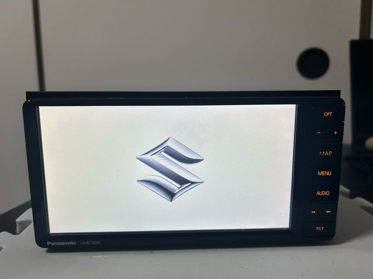 ★ PANASONIC CN-RZ743WZA ★ SDナビ地図なし★ 日本製 スズキ 純正ナビ CN-RZ743WZA パナソニック - メルカリ