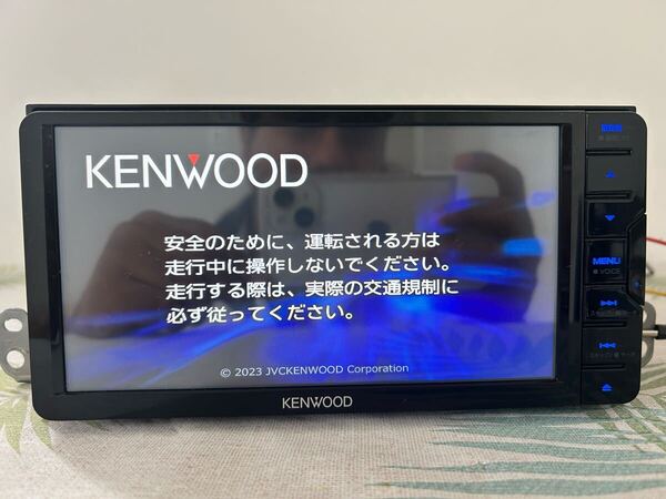 ★KENWOODカーナビ MDV-S710W★SDナビ地図2022年★モデル2024