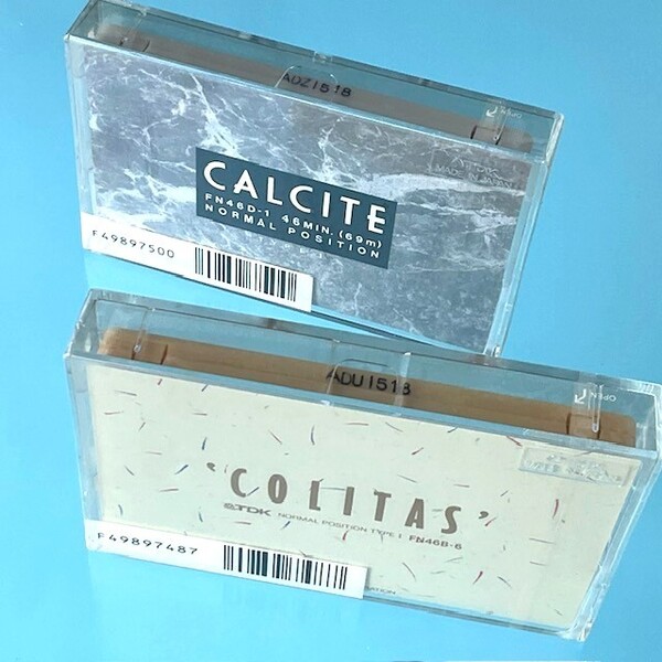 送料0円☆TDK CALCITE と COLITAS ファンシー系 カセットテープ ☆未開封