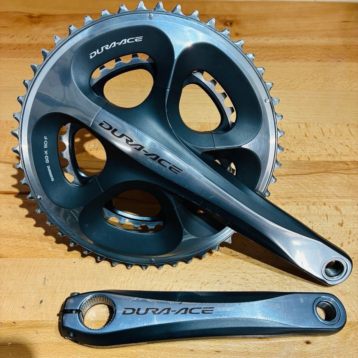 新品未使用 デュラエース DURA ACE 10s PCD130 46T Yahoo!オークション -「デュラエース10s」(クランク) (クランク