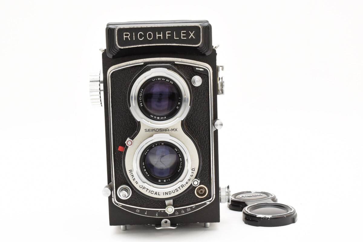 完動品◎RICOHFLEX NEW DIA 二眼レフ フィルムカメラ #90 リコーフレックス ニューダイヤ / 二眼レフ総合サイト 二眼里程標
