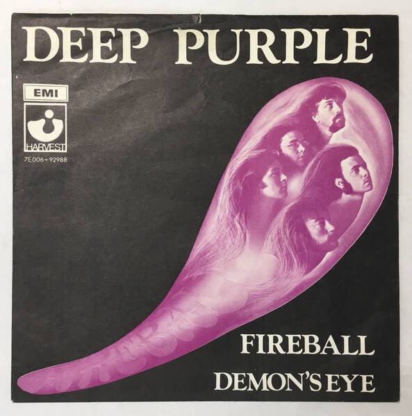 DEEP PURPLE FIREBALL オランダ盤 RARE!!