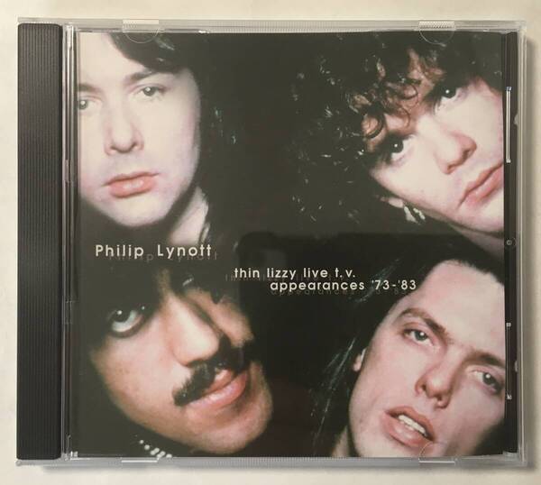 PHILIP LYNOTT THIN LIZZY LIVE T.V. APPEARANCES '73-'83