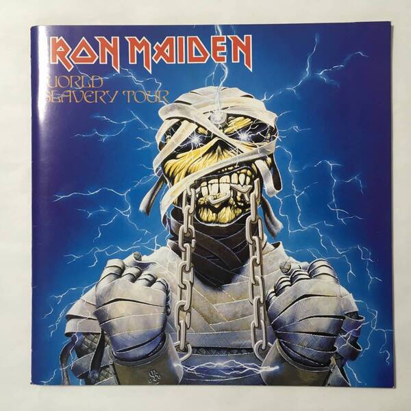 IRON MAIDEN WORLD SLAVERY TOUR CONCERT PROGRAM TICKET NAGOYA