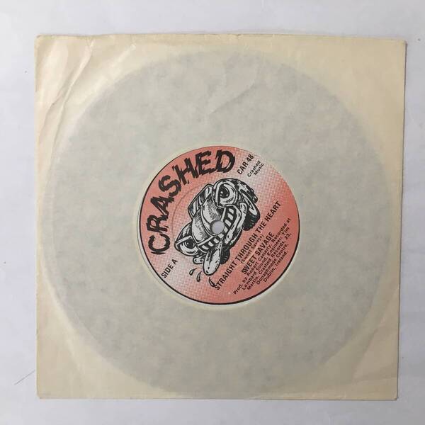 SWEET SAVAGE STRAIGHT THROUGH THE HEART アイルランド盤 DID DEF LEPPARD VIVIAN CAMBELL おまけ付