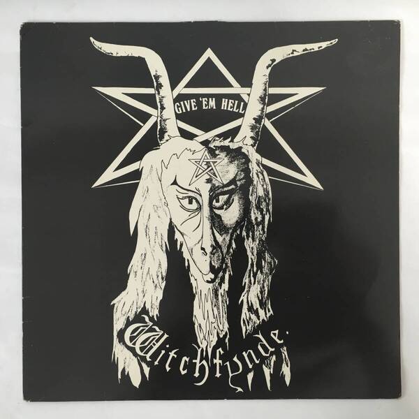 WITCHFYNDE GIVE ’EM HELL スウェーデン盤 INFORMATION SHEET NWOBHM