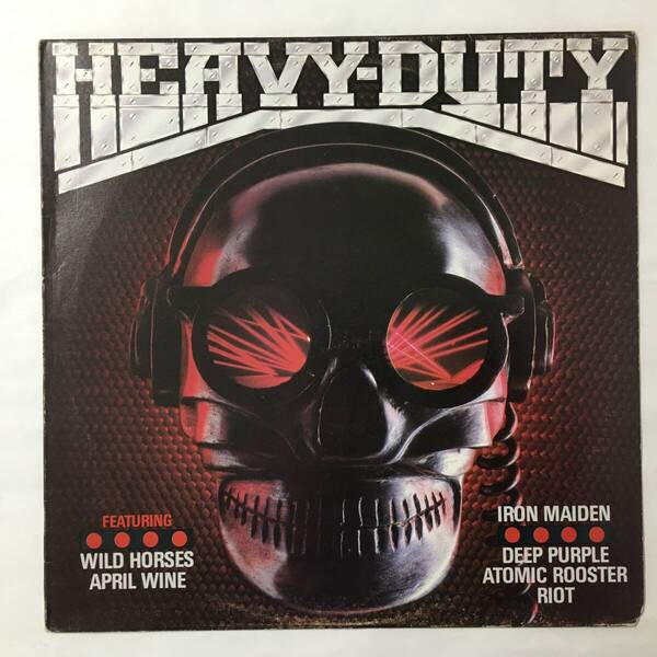 HEAVY-DUTY IRON MAIDEN DEEP PURPLE RIOT ATOMIC ROOSTER APRIL WINE HORSES ニュージーランド盤