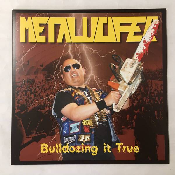 METALUCIFER BULLDOZING IT TRUE ドイツ盤 LP DVD ブックレット