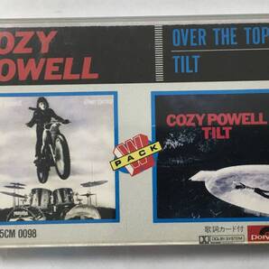 COZY POWELL OVER THE TOP TILT CASSETTE TAPE