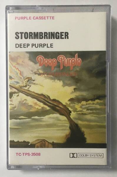 DEEP PURPLE STORMBRINGER CASSETTE TAPE オーストラリア製 RARE!!