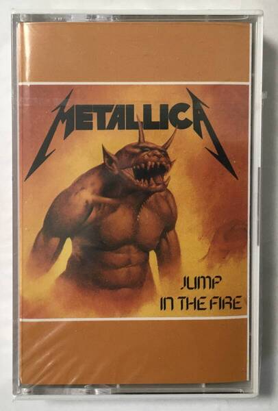 METALLICA JUMP IN THE FIRE CASSETTE TAPE KOREA 韓国製 SEALED 新品未開封
