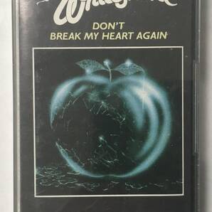 WHITESNAKE DON'T BREAK MY HEART AGAIN CASSETTE SINGLE UK製 RARE!!