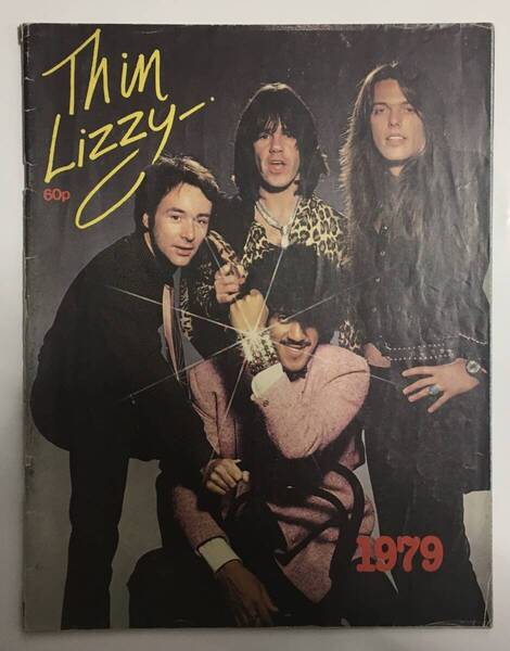 THIN LIZZY 1979 コンサートプログラム 全36ページ UK製